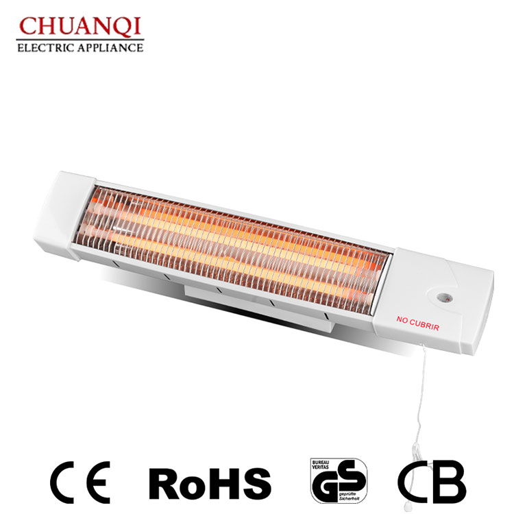 Πώς ένας θερμαντήρας τοίχου 1200W 2 σωλήνων Quartz με διακόπτη καλωδίου έλξης βελτιώνει τη θέρμανση του σπιτιού;